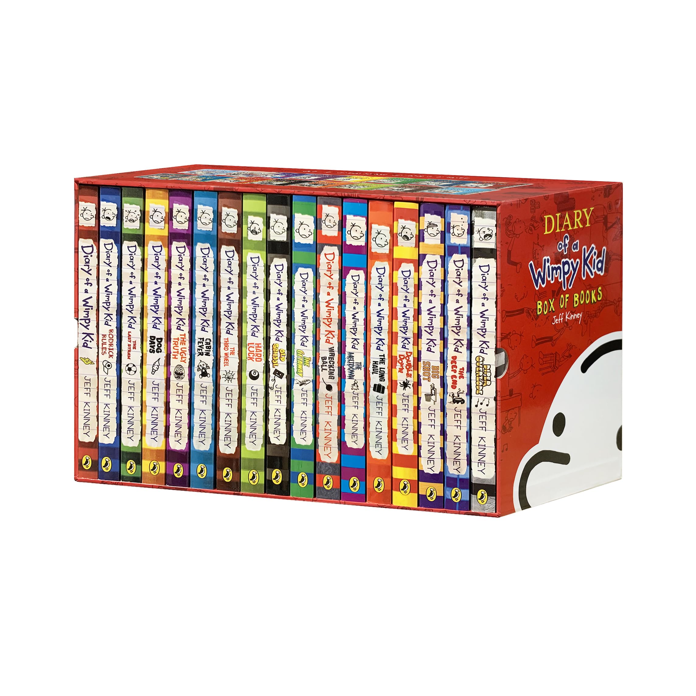 A Library of a Wimpy Kid 1-25 Boxed Set, 25 Books Complete Series